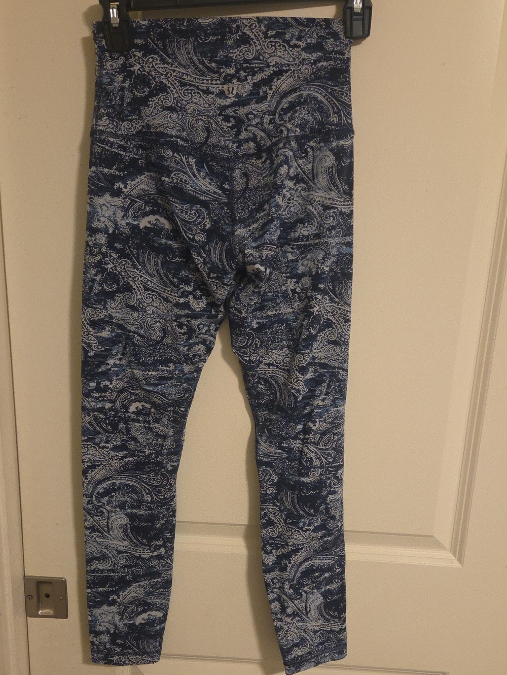 lululemon athletica Blue Paisley High-Rise Leggings